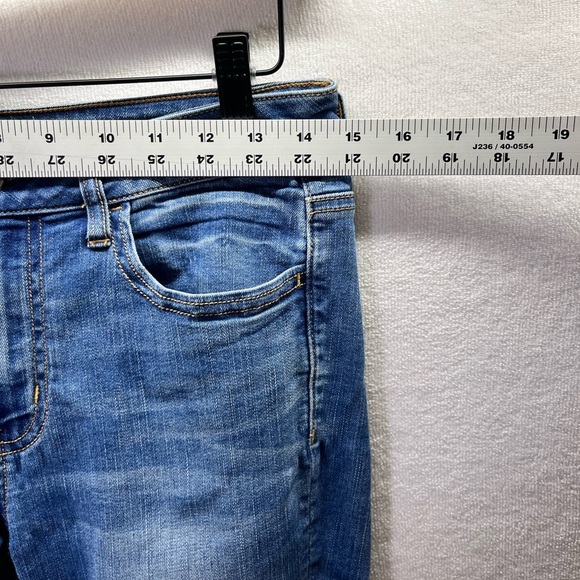 American Eagle Jegging Jeans Womens 6 Long Tall Blue Denim Super Stretch 2204 - Picture 5 of 11